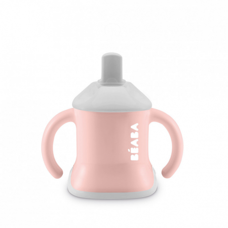 BEABA Εκπαιδευτικό Ποτηράκι 3in1 Evolutive Old Pink 150 ml