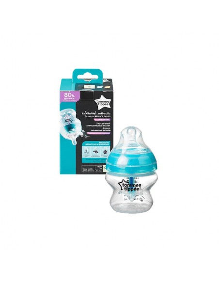 TOMMEE TIPPEE  Μπιμπερό Advanced Anti-Colic 0m+ 150ml Turquoise