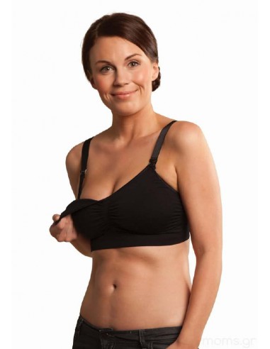 CARRIWELL Σουτιέν Χωρίς ραφές με ενίσχυση (padded) Μαύρο