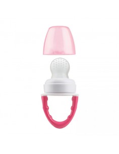 Dr. Brown's Fresh Firsts Silicone Feeder Pink 2