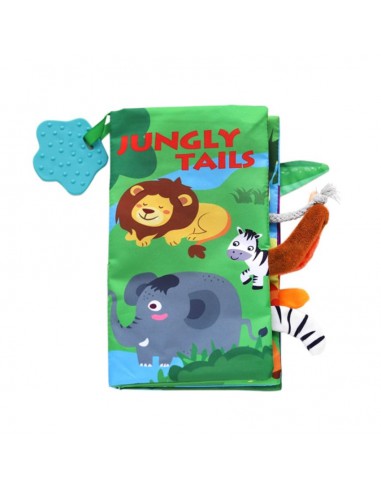 KIKKA BOO Εκπαιδευτικό Βιβλίο Δραστηριοτήτων Με Μασητικό Jungly Tails