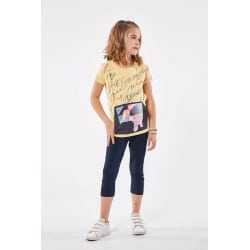 EBITA FASHION Παιδικό Σετ με Κολάν Καλοκαιρινό για Κορίτσι 2τμχ Φούξια