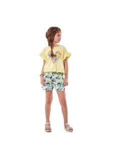EBITA FASHION Παιδικό Σετ με Σορτς Καλοκαιρινό για 2τμχ Πολύχρωμο