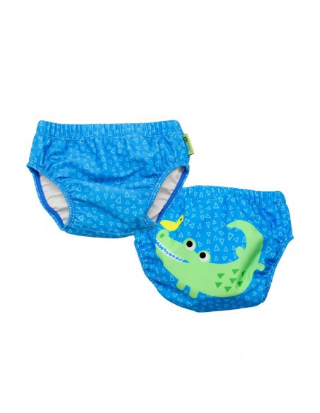 ZOOCCHINI Μαγιώ Πάνα 2pcs Σετ Alligator