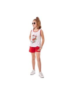 EBITA FASHION Παιδικό Σετ με Σορτς Καλοκαιρινό για Κορίτσι 2τμχ Ροζ