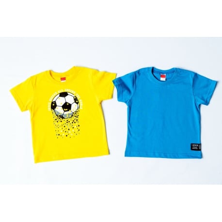 JOYCE Σετ Παιδικά T-shirts για Αγόρι Πολύχρωμα Κίτρινο