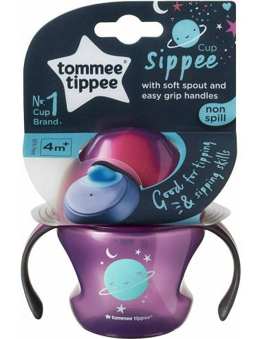 TOMMEE TIPPEE First cup 4m+ 150ml Purple