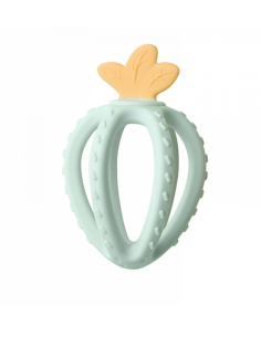 SARO Μασητικό Σιλικόνης Eco Friendly Yellow