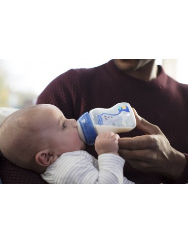 TOMMEE TIPPEE Πλαστικό Μπιμπερό Advanced Anti-Colic  3m+ 340ml Blue