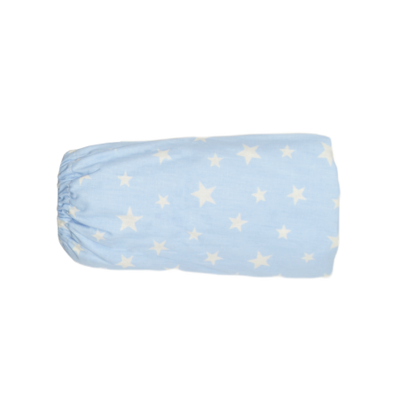 BABY STAR Κατωσέντονο Σιέλ με Αστέρια 115cm x 185cm
