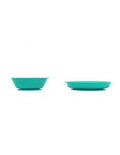 MATCHSTICK MONKEY Plate & Bowl Green 2