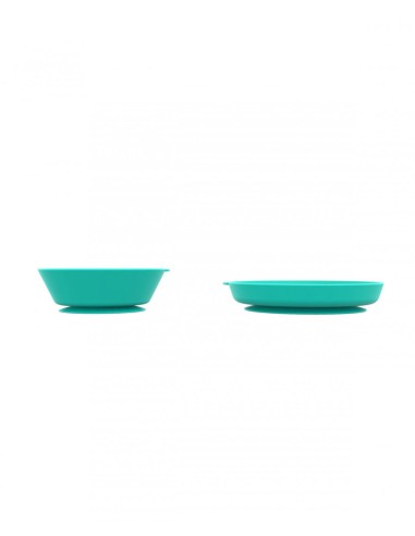 MATCHSTICK MONKEY Plate & Bowl Green
