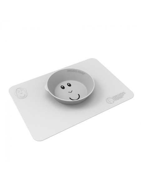 MATCHSTICK MONKEY Anti-Slip Bowl Cool Grey