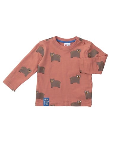 FUNKY FOR BABY Βρεφική Μπλούζα Redwood Allover