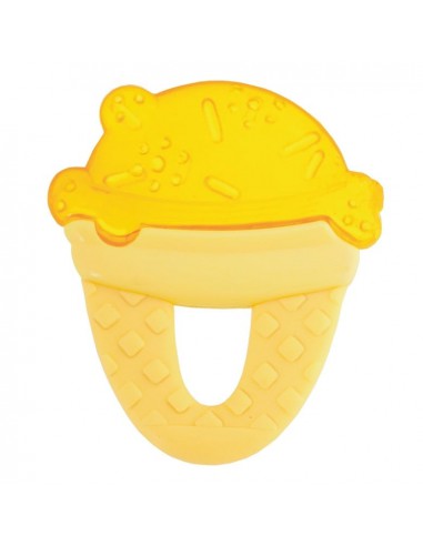 CHICCO Δροσιστικός Κρίκος Οδοντοφυϊας Παγωτό Κίτρινο