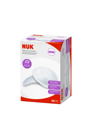 NUK Επιθέματα Στήθους Ultra Dry Comfort 60 τμχ.
