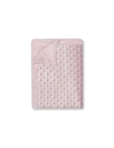 INTERBABY Κουβέρτα Αγκαλιάς με ΜικροΪνες Pink 80x110 2