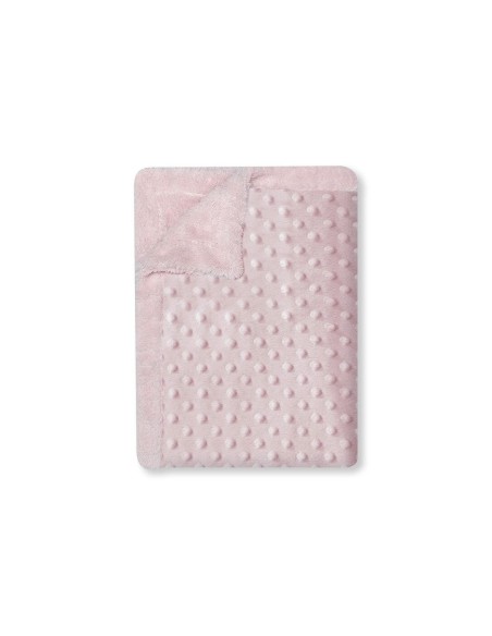 INTERBABY Κουβέρτα Αγκαλιάς με ΜικροΪνες Pink 80x110