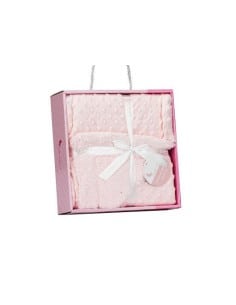 INTERBABY Κουβέρτα Αγκαλιάς με ΜικροΪνες Pink 80x110
