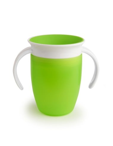 MUNCHKIN Κύπελο Miracle 360° Trainer Cup 6m+ Green 207ml.