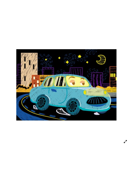 Avenir Mini Scratch Book Cars