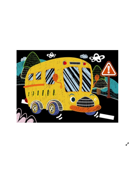 Avenir Mini Scratch Book Cars