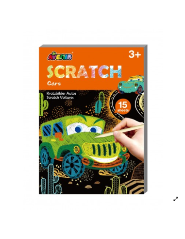Avenir Mini Scratch Book Cars