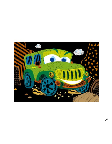 Avenir Mini Scratch Book Cars