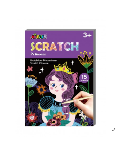Avenir Mini Scratch Book Princess