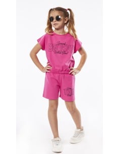 EBITA FASHION Παιδικό Σετ Σορτς 2τμχ Φούξια
