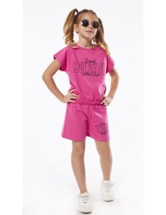 EBITA FASHION Παιδικό Σετ Σορτς 2τμχ Φούξια 2