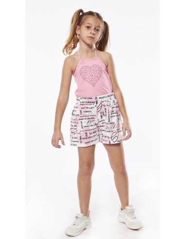 EBITA FASHION Παιδικό Ολόσωμο Σορτς Ροζ