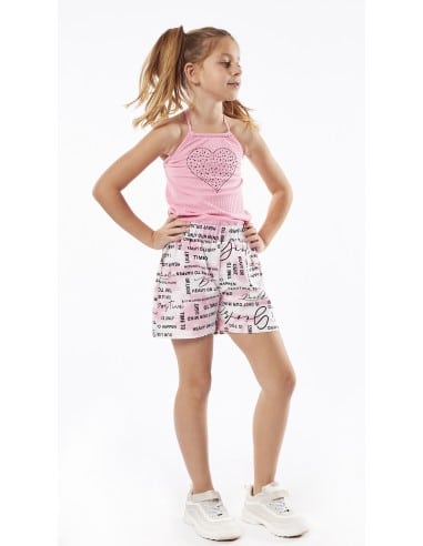 EBITA FASHION Παιδικό Ολόσωμο Σορτς Ροζ