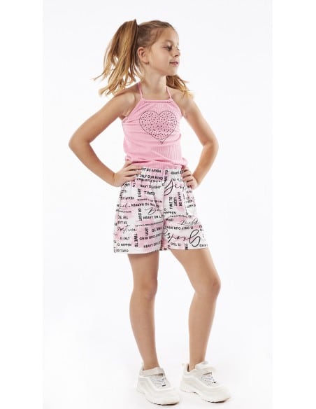 EBITA FASHION Παιδικό Ολόσωμο Σορτς Ροζ