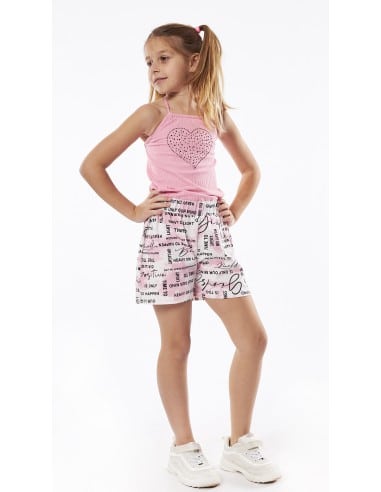 EBITA FASHION Παιδικό Ολόσωμο Σορτς Ροζ