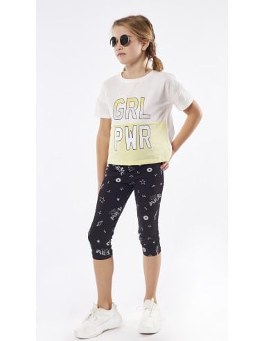 EBITA FASHION Παιδικό Σετ Κολαν 2τμχ Κίτρινο