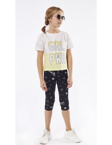 EBITA FASHION Παιδικό Σετ Κολαν 2τμχ Κίτρινο