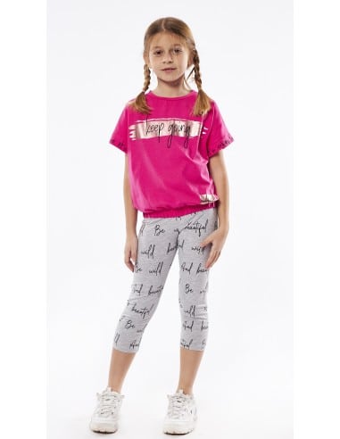 EBITA FASHION Παιδικό Σετ Κολαν 2τμχ Φούξια