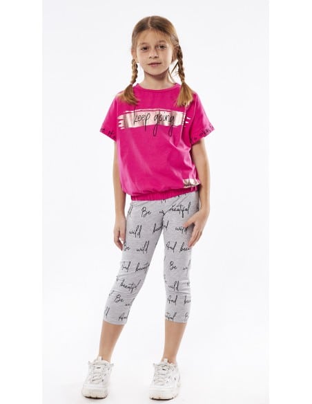 EBITA FASHION Παιδικό Σετ Κολαν 2τμχ Φούξια