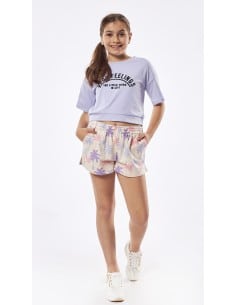 EBITA FASHION Παιδικό Σετ Σορτς 2τμχ Μωβ