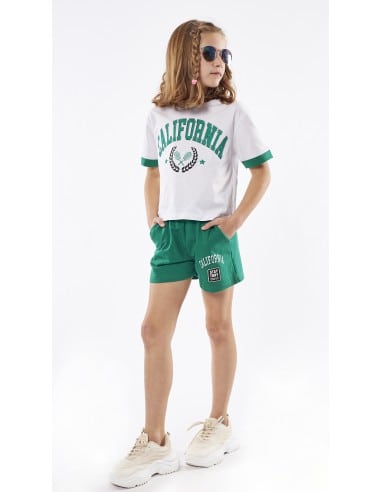 EBITA FASHION Παιδικό Σετ Σορτς 2τμχ Πράσινο
