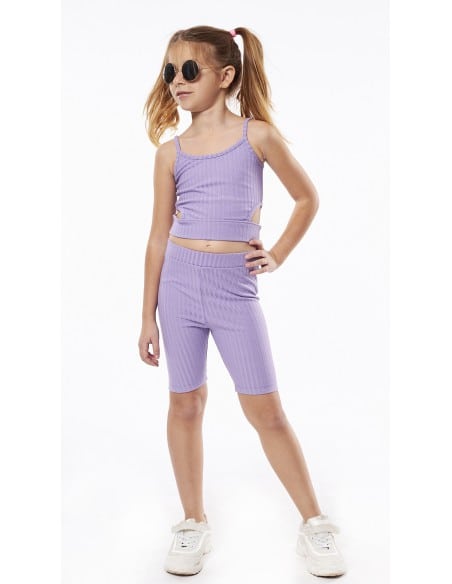 EBITA FASHION Παιδικό Σετ Κολάν 2τμχ Μωβ