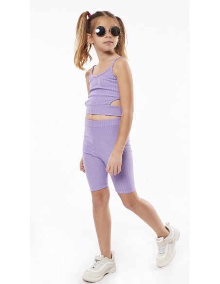 EBITA FASHION Παιδικό Σετ Κολάν 2τμχ Μωβ