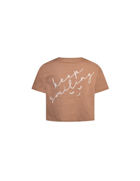 ENERGIERS Crop top Καμηλό