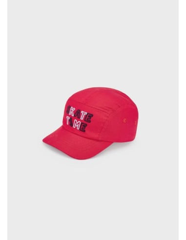 MAYORAL Καπέλο Σταμπωτό Σχέδιο από Βαμβάκι Αγόρι Κόκκινο