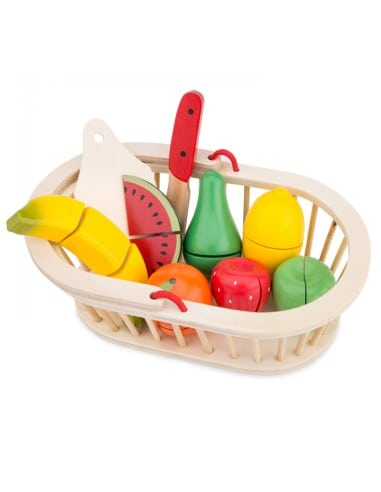 NEW CLASSIC TOYS  Cutting Meal - Fruit Basket