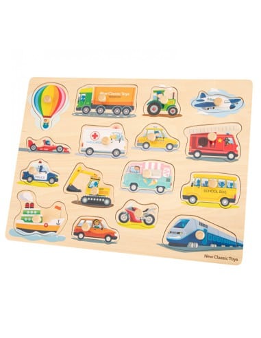NEW CLASSIC TOYS  Puzzle Transport 16τμχ