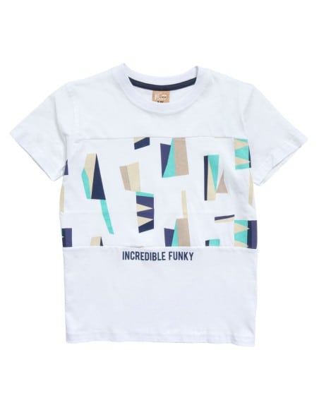 FUNKY FOR BABY Παιδική Μπλούζα Λευκό