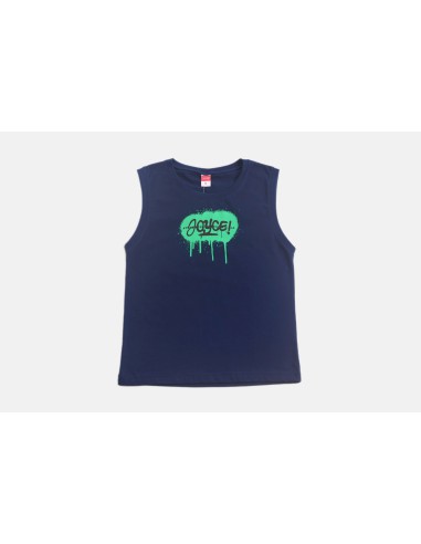 JOYCE Παιδικό T-shirt 2τμχ Λευκό Μπλε