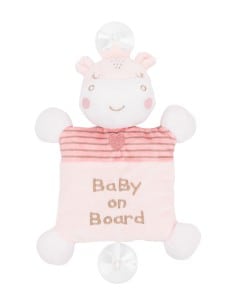 KIKKA BOO Baby on Board Hippo Dreams